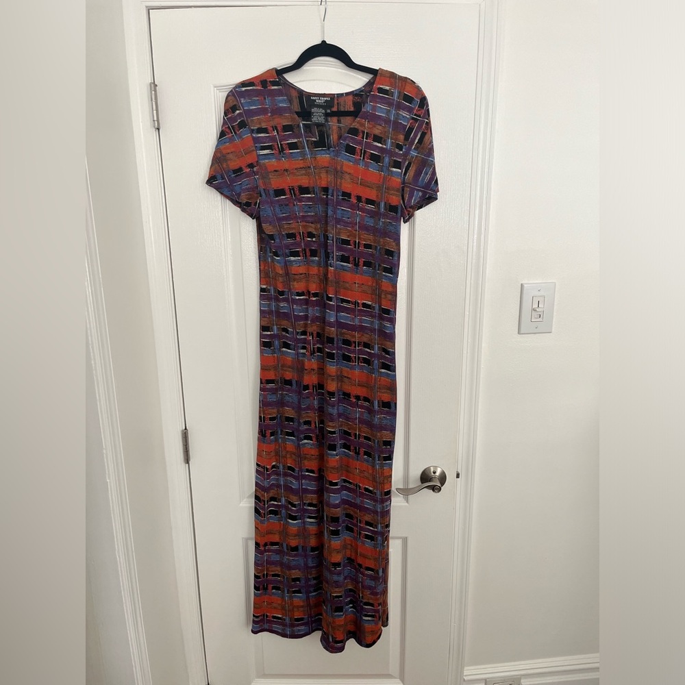 Vintage patterned maxi